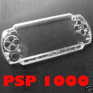 SONY PSP 1000 Faceplate Front Cover Repair Parts CLEAR  