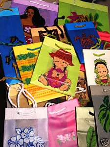 Hawaiian Gift Wrap Bags Luau Party Supplies New 20 Lot  