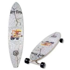 Madrid Rat Fink Sidewalk Surfin Longboard Skateboard   Complete 