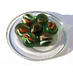  2 Larges Marbles   Marble CONDOR   Glass Marble diameter 