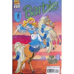 Marvel Comics BARBIE WESTERN STAMPIN May #41 Direct Edition (1994)