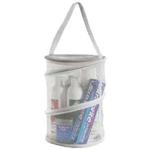    Pop Up Mesh Dorm and Campers Shower Caddy PINK