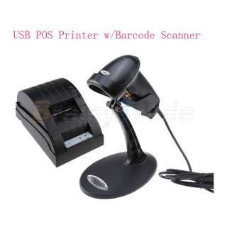   Thermal Dot Receipt Printer w/Paper Roll for Window XP/Vista/7  