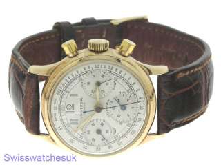UNIVERSAL GENEVE 14K GOLD VINTAGE MENS WATCH Shipped from London,UK 