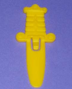 Pop Up Pirate YELLOW SWORD Game Parts Pieces  