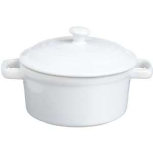 Tognana Mininova 5 Inch Minicasserole with Lid Lory, White,1 Piece 