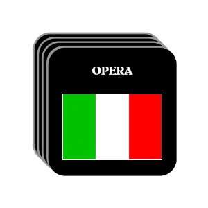  Italy   OPERA Set of 4 Mini Mousepad Coasters 