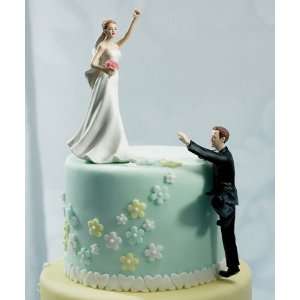   Bride Mix and Match Cake Toppers   Climbing Groom