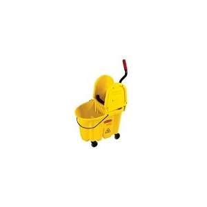     WaveBrake Moping Combo Pack, 7570 Mop Bucket, 7575 Wringer, Yellow
