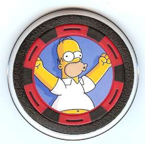 The Simpsons Homer Unique Poker Chip/Card Guard  