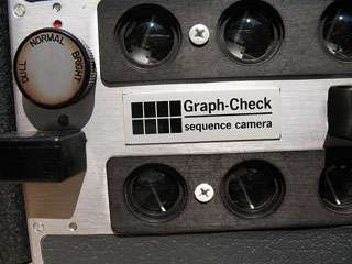 Excellent Vintage Graph Check Sequence Camera  
