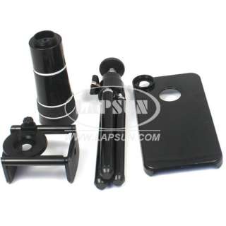 10X Optical Zoom Lens Telescope Tripod For Apple iPhone 4G 4S Mobile 