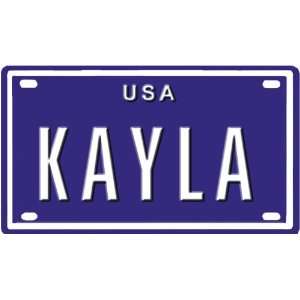 BIKE LICENSE PLATE. OVER 400 NAMES AVAILABLE. TYPE IN NAME USA PLATE 
