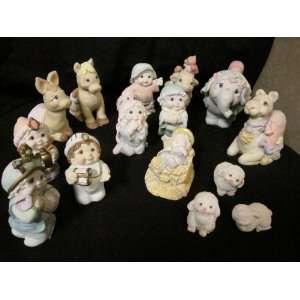  Complete 15 Piece Nativity Set  Dreamsicle #DX489 