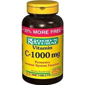 Good N Natural   Vitamin C  1000 mg.   133 Tablets  