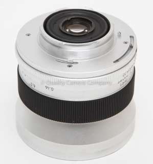 Beautiful Topcon/Exakta 25mm F3.5 Lens Set w/Case  