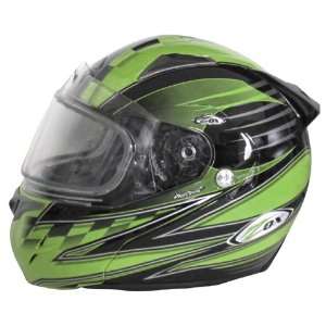 Zox Nevado sn2 Liftech Helmet Green Graphics   2x 