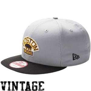  NHL New Era Boston Bruins Cotton Block Snapback Hat 