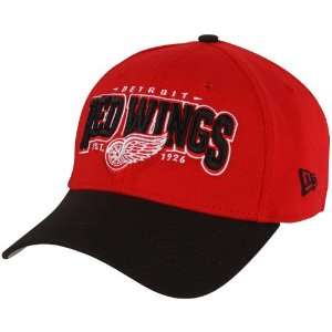  NHL New Era Detroit Red Wings 39Thirty Retro Classic Flex Hat 