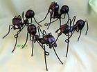 BLACK ANTS~SET OF 4~LARGER THAN LIFE~METAL SCULPTURES