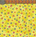 Red Rooster The Quilt Shop Yellow Floral 15343 Fabric 13X44