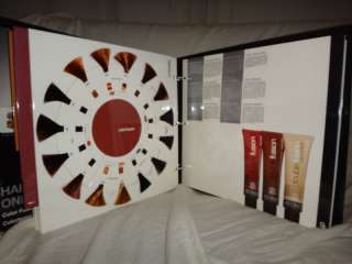 REDKEN Color Fusion Binder Hair Chart Swatch BOOK  *  