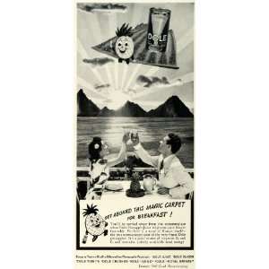   Dole Pineapple Juice Tidbits Gems   Original Print Ad