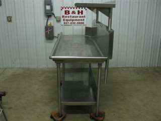 84 Stainless Right Side Clean Dish Table for Hobart Dish Washer 7 w 