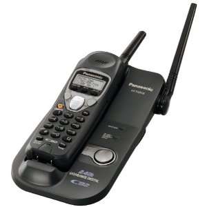  Panasonic KX TG2215B 2.4 GHz Digital Cordless Phone with Caller ID 