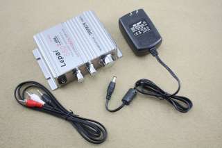 Mini Hi Fi Stereo Digital Amplifier  iPod home 12V  