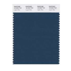  PANTONE SMART 19 4324X Color Swatch Card, Legion Blue 