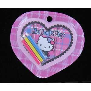   Sanrio Hello Kitty Mini Activity Set (3 Color Pencils) Toys & Games