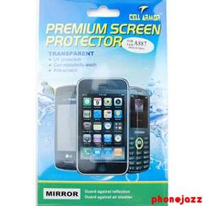 MIRROR PRIVACY LCD SCREEN PROTECTOR FILM For Samsung Solstice A887 