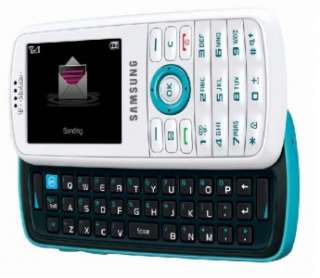 Samsung SGH T459 T Mobile Slider Cell Phone * FAIR condition * WHITE 