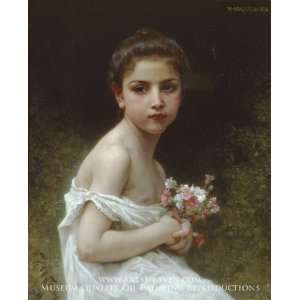   Little Girl with a Bouquet (Petite fille au bouquet)