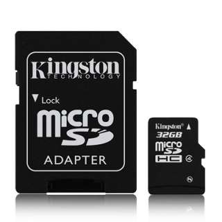 Kingston 32GB micro SD microSDHC Memory Card Class 4 +  