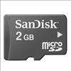 Lot of 10 SanDisk 2GB MicroSD SDHC Flash TF Memory Card  