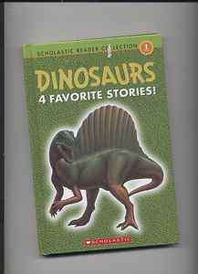 Dinosaurs 4 books in one Level 1 Reader by Scholastic NHC 