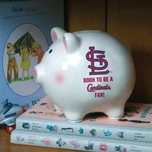   Pack of 3 MLB Born To Be A Cardinals Fan Piggy Banks