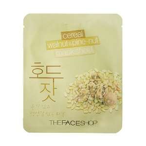    The Face Shop Cereal Mask Sheets  Walnut & Pine Nut Beauty