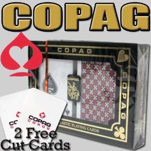   Plastic Playing Cards Master Poker Regular   Free Copag Cut Cards
