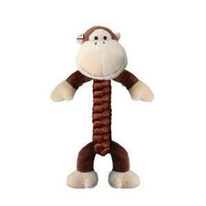   Kong Braidz Monkey Plush Dog Chew Toy large  18 length