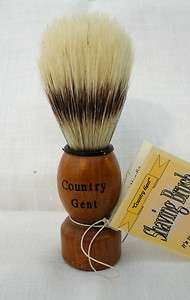 Natural Boar Bristle Shaving Brush for straight razor Country Gent 