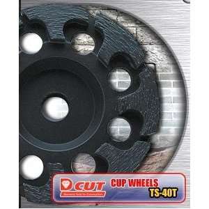  D CUT TS 70T Cup Wheels   PRO (T Seg Cup)) Size   7 x 7 