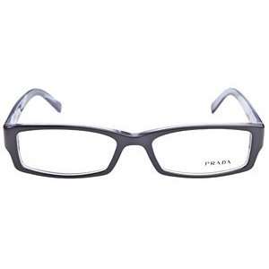  Prada OPR 19LV 7ON101 52 Top Violet on Lilac Eyeglasses 