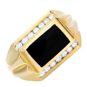  Attractive Brand New Gentlemens Ring With Precious Stones 