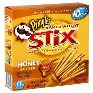 Pringles Stix Honey Butter   10 pack  Grocery & Gourmet 