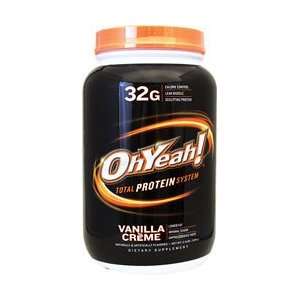  ISS Research   OhYeah Total Protein System Vanilla Creme 