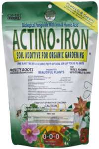 Actino Iron 9oz. Organic Soil Additive/Biological Fung.  