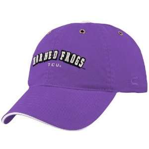   Horned Frogs Purple Campus Yard Adjustable Hat